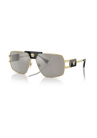 Versace Ve 2251 10026g 63 Erkek Gold Metal Aynalı Güneş Gözlüğü Altın