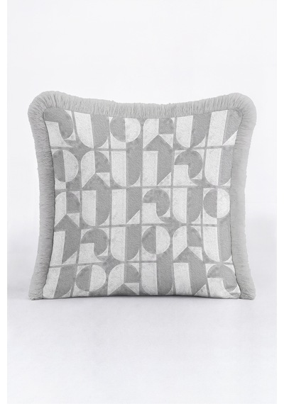 Geometrik Desenli Lüks Saçaklı Yastık Kılıfı - Soyut İskandinav Gri Gri Püsküllü Kırlent Kılıfı Kayıp Düş Nektar Geometrik Desenli Lüks Saçaklı Yastık Kılıfı - Soyut İskandinav Gri Gri Püsküllü Kırlent Kılıfı Kayıp Düş Nektar