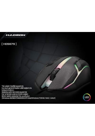 Hadron HD5679/100 Oyuncu Mouse