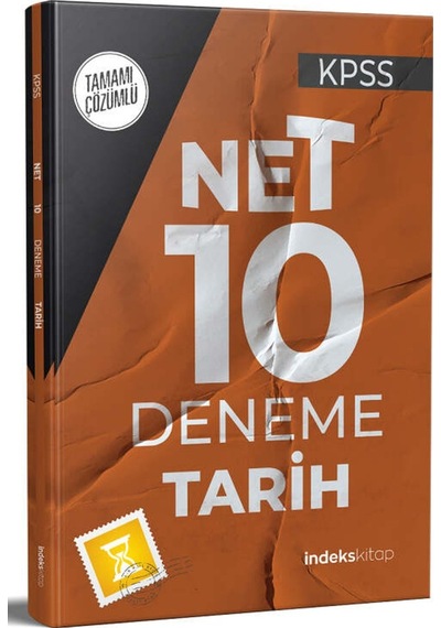 İndeks Kitap 2022 KPSS Tarih Net 10 Deneme Çözümlü