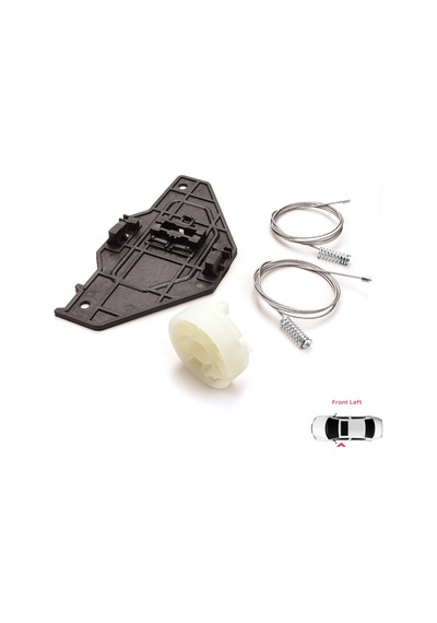 Ön Sol Cam Kriko Set Peugeot Partner Berlingo 2 B9 2008-2018 İçin Standart