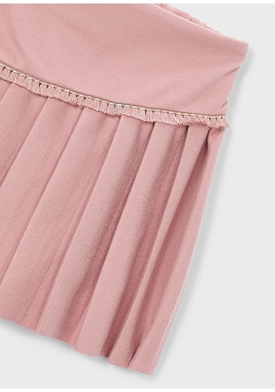 Mayoral Pembe Kız Çocuk Pileli Şort Etek 4909 Pembe