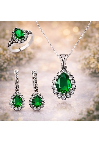 Gümüş Hürrem Sultan Bayan Set Çok Renkli 08067442