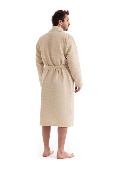 Unisex Soho Pike Bornoz - Bej