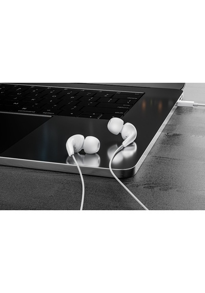 Ven-dens Vd-ear008 Type-c Premium Mikrofonlu Kulaklık - Beyaz