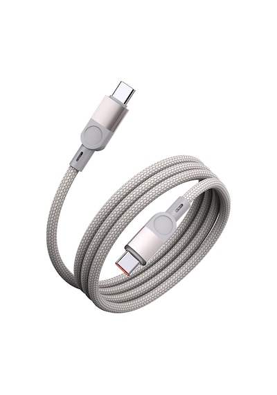 Zr-44 Type-c To Type-c Pd 100w Örgü Tasarımlı Hızlı Şarj Özellikli Data Ve Şarj Kablosu 1m