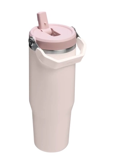 Stanley The Iceflow Flip Straw Pipetli Termos Bardak 0,89 Lt Pembe 12964839