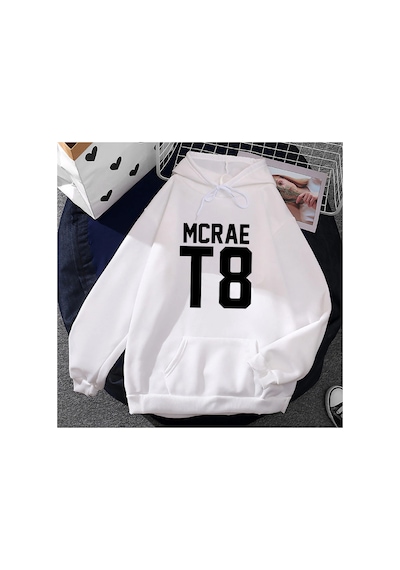 Tarzsokak Beyaz Unisex Streetwear Tamam Ben Tamam Tate Mcrae T8 Düşünüyorum Sonra Dünya Turu Kaz