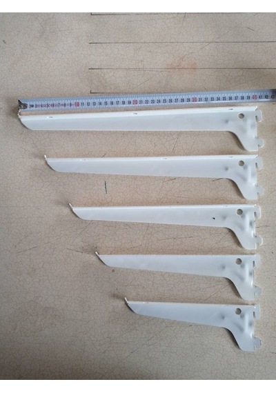Dirilyapımarket Beyaz Raf Desteği 25 Cm 4 Adet