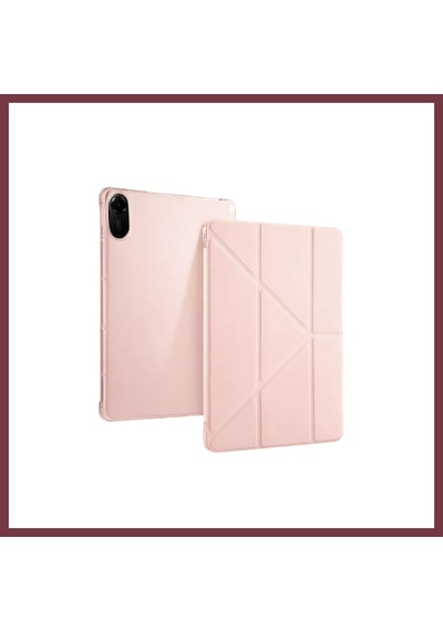 Storeşahin Redmi Pad 2 Kalemlikli Mars Tablet Kılıfı - Rose Gold Shn0720