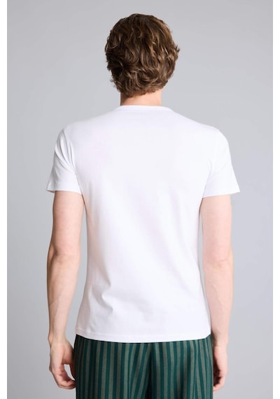 Defacto Slim Fit Üst L4885az26spwt34 Beyaz-wt34