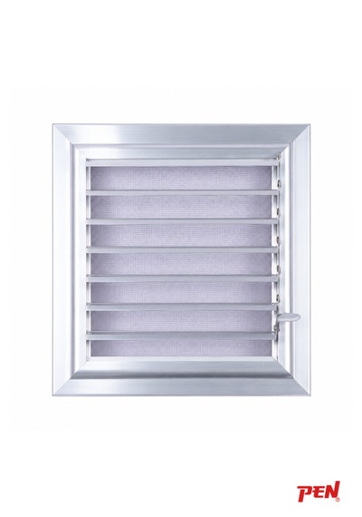 Alüminyum Banyo Wc Havalandırma Menfezi 36x36 Eloksallı Seri