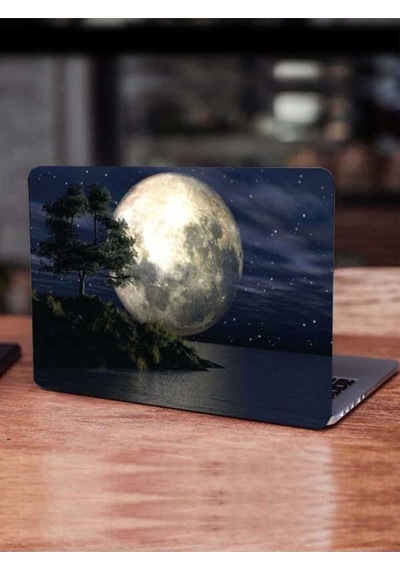 Dolunay Tema Tasarımlı Tablet, Laptop, Pc, Macbook Kaplama Için Sticker Diğer