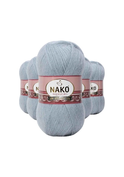 5 Adet Angora Lüks El Örgü İpi  12936