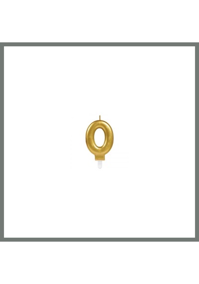 Bezos 0 Rakam Mum Gold Renk Mmbz Diğer