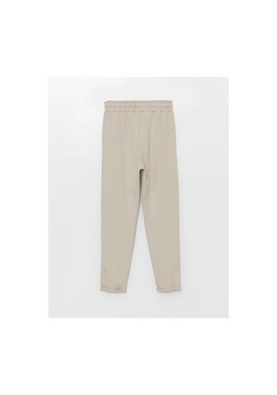 Lc Waikiki Lcw Modest Koyu Gri Kadın Beli Lastikli Düz Eşofman Altı Lıght Grey