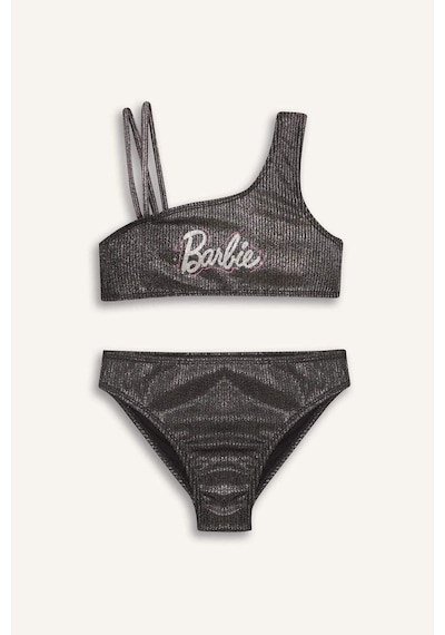 Defacto Kız Çocuk Barbie Bikini Takımı E5224a825hsbk27 Siyah