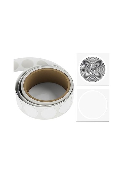 Ayrex 20 Adet Timeskey Nfc Çıkartması Ntag 213 Tam Programlanabilir Ntag213 Nfc Etiketleri Dairesel Çıkartmalar, An 1