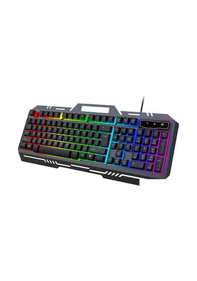 Togo Rainbow Oyuncu Klavye Mouse Seti Usb Girişli Kablolu 2in1 Gaming Set