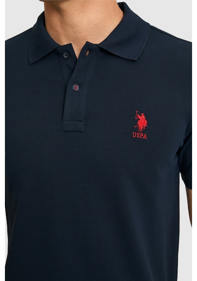 U.s. Polo Assn. Erkek Koyu Lacivert Tişört Basic 50322304-vr100