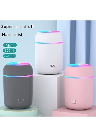 Hava Nemlendirici Ve Aroma Difüzörü H2o 300 Ml Ulrasonik Hava Nemlendirici Ve Aroma Difüzörü HDH75