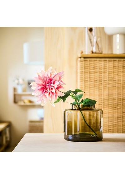 Ikea Smycka Yapay Çiçek, Pembe, 65 Cm, İç-dış Mekan Yıldız Çiçeği