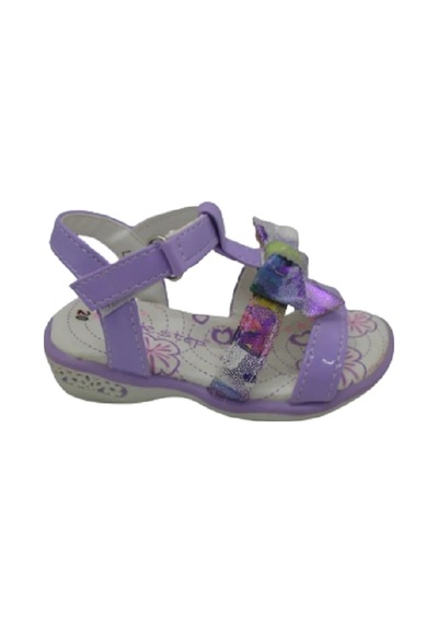 ANGELOKIDS 2227 FİYOKLU İLK ADIM SANDALET 19-23 LILA