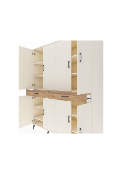 Kronos Gardrop 10 Raflı 2 Çekmeceli 8 Kapaklı 176x59x221 Aytaşı-aytaşı/çam Aytaşı/çam Kronos Gardrop 10 Raflı 2 Çekmeceli 8 Kapaklı 176x59x221 Aytaşı-aytaşı/çam Aytaşı/çam