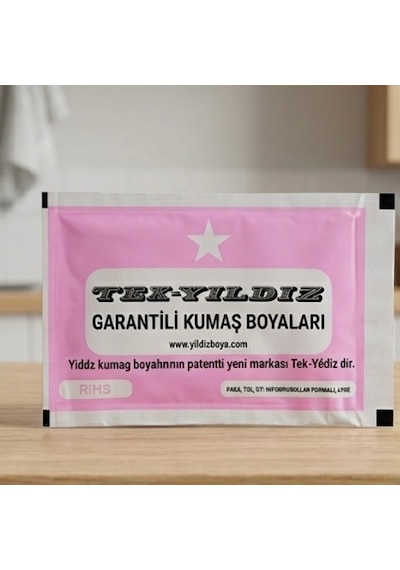 01 - Kumaş Boyası Pembe 11 Gr 10