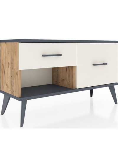 Arges Şifonyer 2 Çekmeceli 88x30x48 Çam-antrasit/aytaşı Antrasit/aytaşı Arges Şifonyer 2 Çekmeceli 88x30x48 Çam-antrasit/aytaşı Antrasit/aytaşı