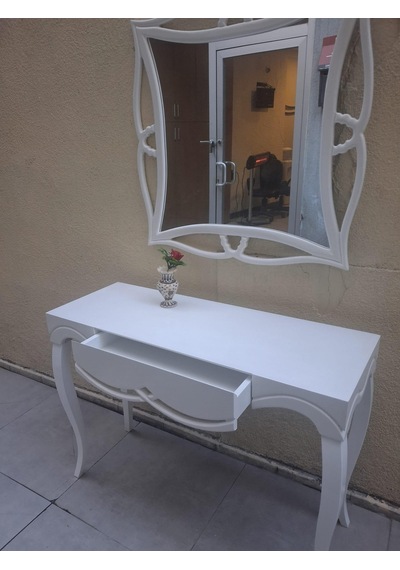 Dresuar 90011 Cnc Çökertme Model Windows Ayna Lake Beyz Tabla Kayn Aslan Ayk Beyaz