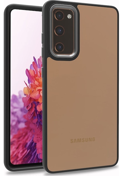 Galaxy S20 Fe Uyumlu Zore Flora Uyumlu Kılıf-siyah Siyah