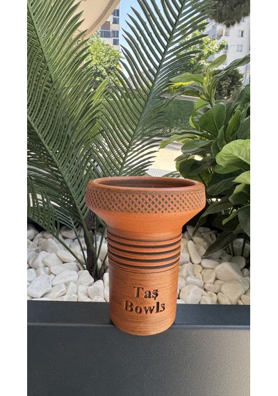Taş Bowls Jitte-m Toprak Lüle / 6 Delikli
