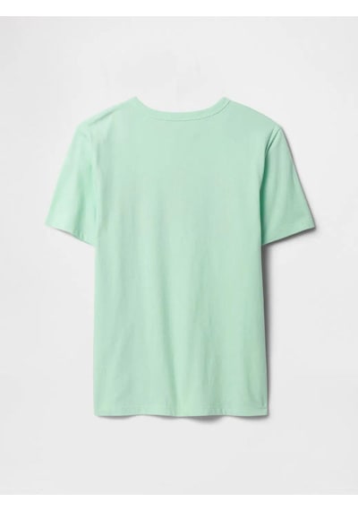 Gap Erkek Çocuk Grafikli T-shirt Su Yeşili-5993 Yeşil
