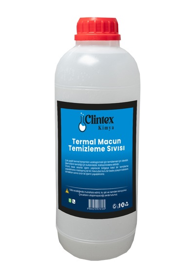Clintex Kimya Termal Macun Temizleme Sıvısı 1 Lt
