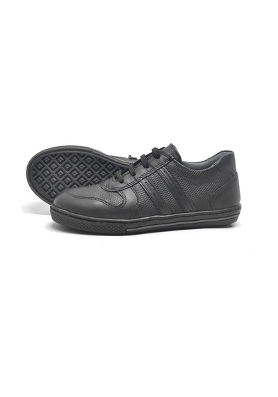 Hakiki Deri Günlük Erkek Çocuk Okul Ayakkabısı Sneaker