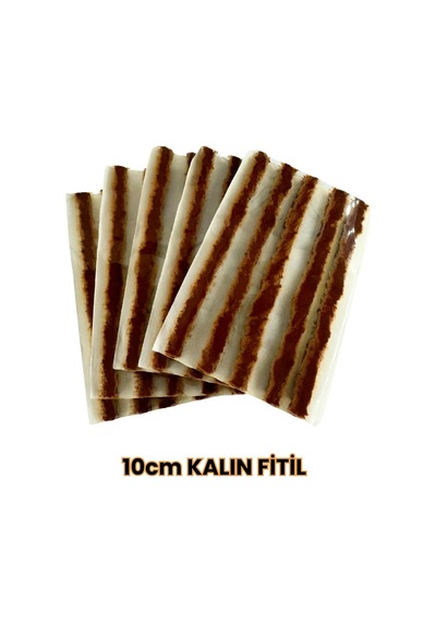 Motospartan Lastik Tamir Fitili Kalın 5 Adet 5x5 10cm