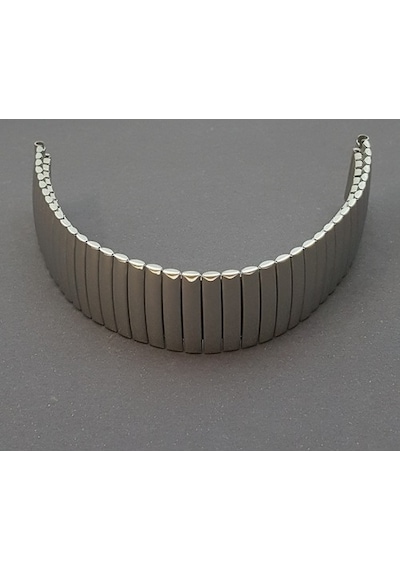 Yaylı Çelik Esnek Metal Saat Kordonu 22 Mm