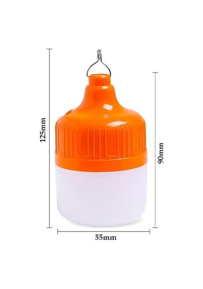 Ledx Ln-or20g 20 Watt Type-c Şarjlı Taşınabilir Asma Kancalı Kamp Çadır Lambası 6500k 1200mah 3 Modlu Abs Malzeme