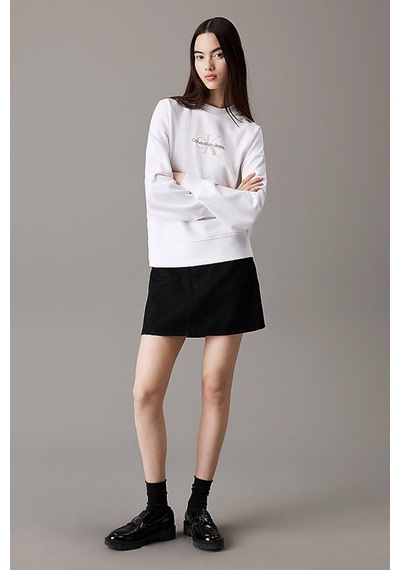 Calvin Klein Kadın Sweat Beyaz
