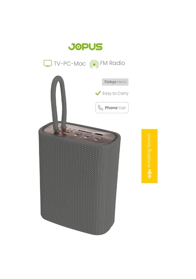 Jopus Bluetooth Hoparlör Taşınabilir Kablosuz Speaker Tf Kart Destekli Libra