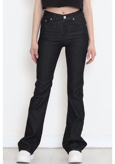 Mokashopin - İspanyol Paça Kot Pantolon Koyufüme - 18201.1431. 001