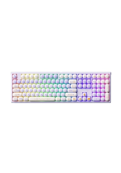 Akko x MonsGeek Magic Lop Bunny RGB Kablosuz Hotswap Mekanik Oyuncu Klavye