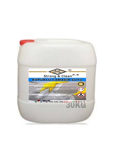 Strong&Clean Çamaşır Suyu Köpüklü 30 KG