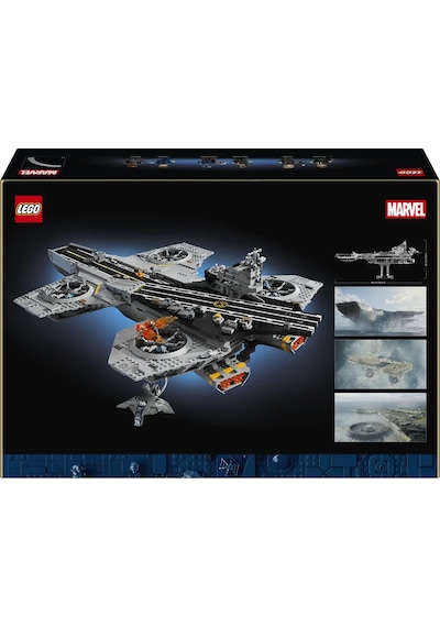 LEGO® ǀ Marvel S.H.I.E.L.D. Helikoptaşır 76354 - Yetişkinler için 6 Minifigür İçeren Koleksiyonluk Model Yapım Seti (3057 Parça)