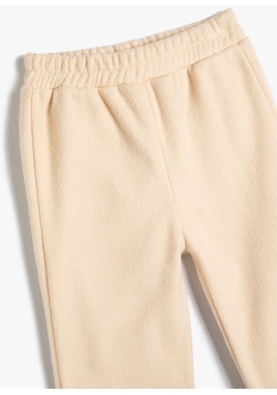 Koton Basic Jogger Eşofman Altı Beli Lastikli Bej 4wmg40133ak 4WMG40133AK050 Ekru Koton Basic Jogger Eşofman Altı Beli Lastikli Bej 4wmg40133ak 4WMG40133AK050 Ekru