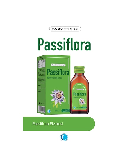 Passiflora Likit 200 Ml Pasiflora Şurup 600 Mg