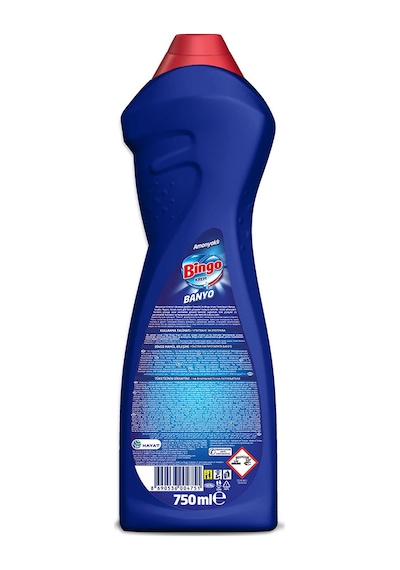 Bingo Krem Banyo Yüzey Temizleyici Amonyaklı 4 x 750 ML