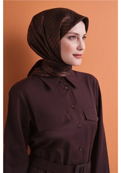 Armine Saf İpek Twill Eşarp 9628d 83 Toz Pembe