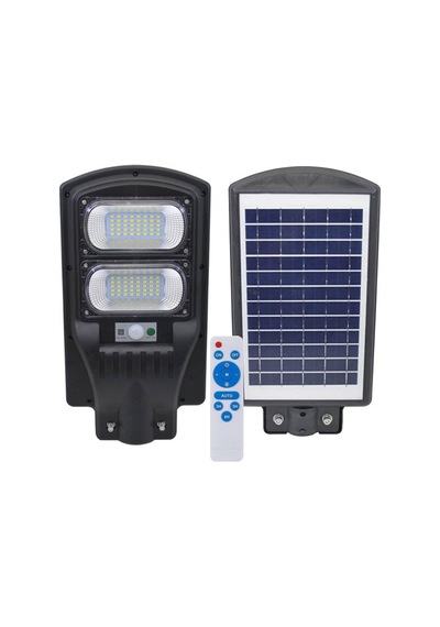 Powermaster Pm-23012 Solar Güneş Enerjili Ledli Kumandalı 200 Watt Sokak Lambası Bahçe Aydınlatması
